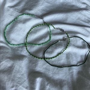 beaded necklaces!